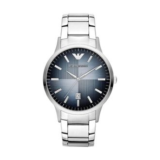 Emporio Armani Accessoires, Heren, Grijs, ONE Size, Renato Horloge