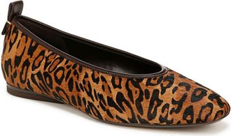 Naturalizer Carla Genuine Calf Hair Ballet Flat in Natural Calf Hair at Nordstrom, Size 5.5