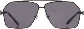 Versace Dark Grey Irregular Mens Sunglasses VE2284 143687 63