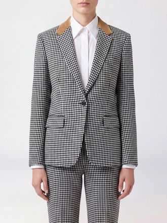 Tom Ford Blazer slim fit in cashmere pied-de-poule a un bottone