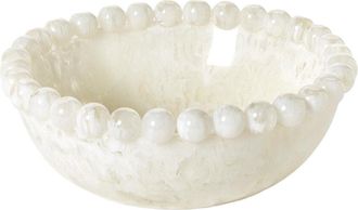 Two's Company Modern Pop Beaded Rim Bowl