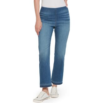 Lyss&eacute; Ankle Baby Boot Premium Denim Jeans in Authentic Midwash at Nordstrom Rack, Size X-Small