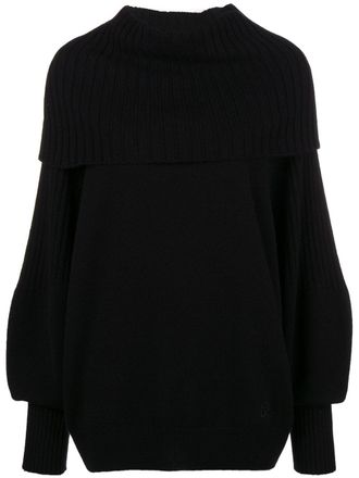 Givenchy Maglione con collo ampio - Nero