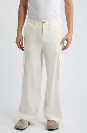 Krost Elliot Cargo Pants in Snow White at Nordstrom, Size Xx-Large