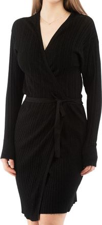 Moschino Womens Black Viscose Casual Dress