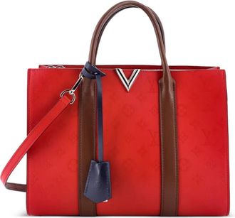 Louis Vuitton Very Monogram Leather MM tote bag - Rood