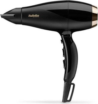 BaByliss 6714E - Asciugacapelli Super Pro 2300W - 3 temperature/2 velocit&agrave; - 120 km/h di flusso daria - Pulsante aria fredda - Babyliss