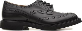 Trickers Bourton Lace-Up - Heren - Veterschoenen - Zwart - 41 1/2 EU - Leer - Schoenen