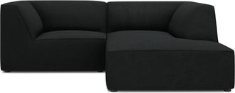 BLOOMINGLOFT 3-Sitzer Ecksofa Sao 186 x 180 cm, mit Cordbezug - Eckteil rechts