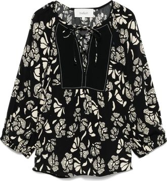 BA&SH Blusa Aura - Nero