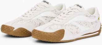 Desigual Scarpe sportive bianche combinate-Bianco