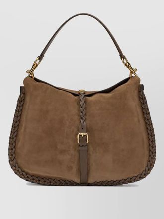 Etro large leather tote bag