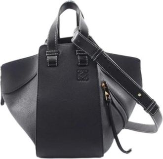 Loewe Pre-owned Leren Handtas - Dames - Vintage Handtas - Zwart - ONE Size - Leer - Vintage