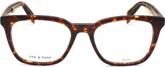 Rag & Bone Mens Beige Rectangular Eyeglass Frames RNB7026/G-2