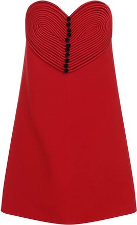 Valentino Embroidered Mini Dress