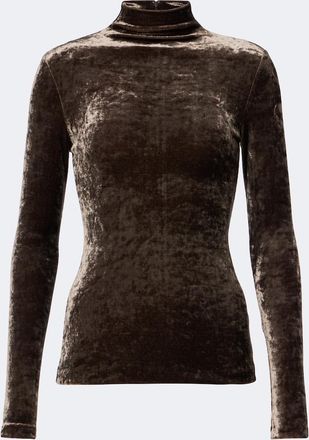 Ralph Lauren Collection Ilene velour top