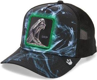 Goorin Brothers Dead Presidents Patch Trucker Hat in Black at Nordstrom Rack