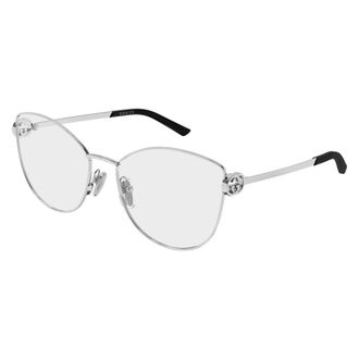 Gucci Butterfly Optisch Montuur - unisex - Accessoires - Grijs - Maat: 57 MM