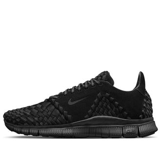 Nike Free Inneva Woven 2 Triple Black Suede 813040-001
