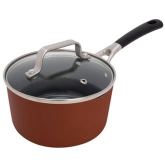 Cosy & Trendy casserole 16 cm + couvercle - cerapro terracotta - cosy & trendy