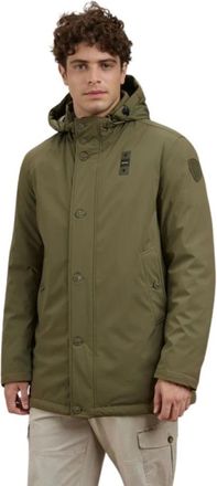Blauer Parka Chester con Capucha Desmontable - Coats - Hombre - Verde - M