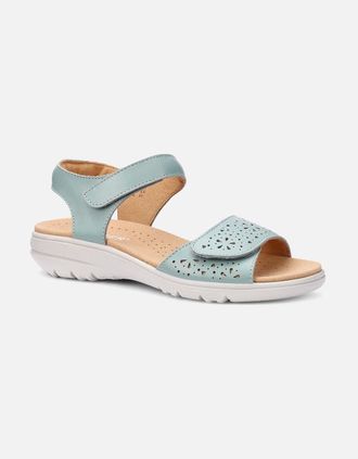 Hotter Womens Leah II Womens Sandals - Blue - Size: 5.5