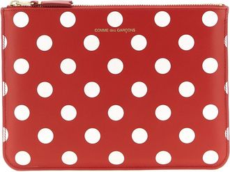 Comme Des Gar&ccedil;ons Comme Des Gar&ccedil;ons Portemonnee Polka Dots Printed portemonnee