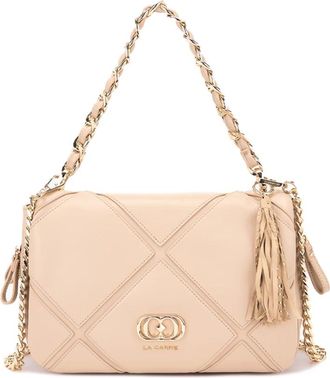 La Carrie Stijlvolle Roze Dames Tas - Dames - Schoudertassen - Beige - ONE Size - Tassen