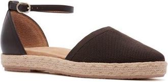 FRANKiE4 Kit Ankle Strap Platform in Chocolate Knit at Nordstrom, Size 7.5