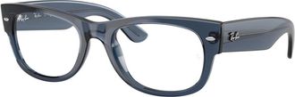 Ray-Ban unisex, Accessoires, Blauw, Maat: 52 MM