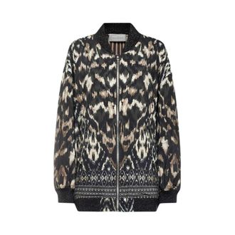 Pierre-Louis Mascia Bomber Jackets, female, Gray, Size: XS Dydox Bomber Jacket