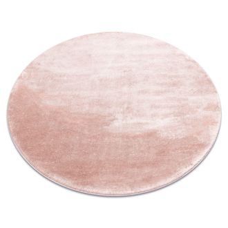 RugsX RugsX Visco Rug in Pink | Size: 160 cm diameter