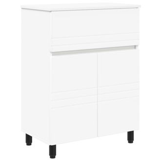vidaXL Unidad De Tocador De Ba&ntilde;o Blanco 60 X 35 X 80 Cm Vidaxl
