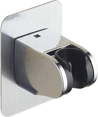 No Brand Soporte Para Ducha De Mano Sin Taladro - Autoadhesivo Y Ajustable - 1 Unidad