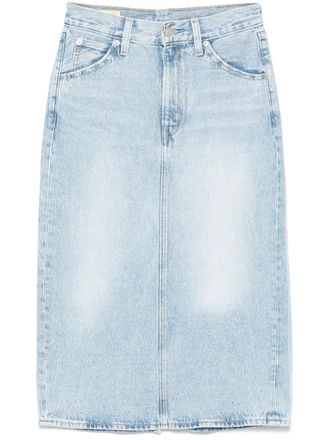 Levi's high-rise midi skirt - Blue