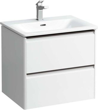 Laufen Laufen Palace - Armario Con Lavabo, 53x78x44 Cm, 2 Cajones, Blanco Mate H8617052601041
