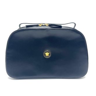Versace Leather Handbag Vanity Bag (Pre-Owned)