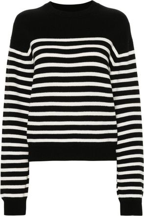 Khaite The Viola Striped Cashmere Sweater - Womens - Elastane/Cashmere