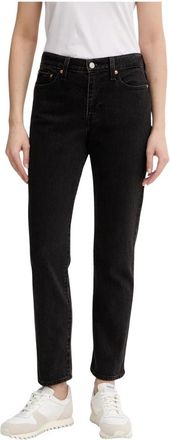 Levi's Wedgie Slim Jeans - Dames - Slim Fit Jeans - Zwart - W27 L32 - Denim - Jeans