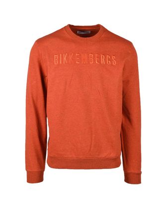 Dirk Bikkembergs Brown Cotton Crewneck Sweatshirt