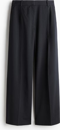 H&M Elegante Hose - Grau
