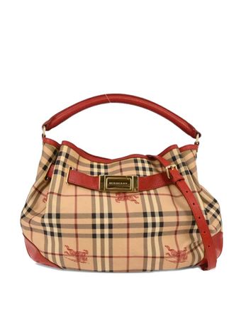 Burberry 2010s checked tote bag - Beige
