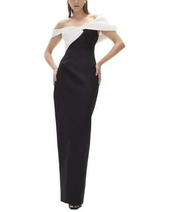 Rachel Gilbert Delila Column Gown