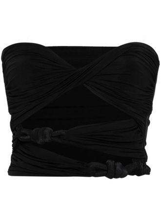 Maygel Coronel Cropped top - Zwart