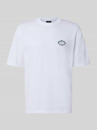 Pegador Oversized T-Shirt mit r&uuml;ckseitigem Motiv-Print Modell Reine in Weiss, Gr&ouml;&szlig;e XXL