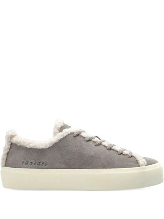 INUIKII Lammy sneakers van su&egrave;de leer - Grijs