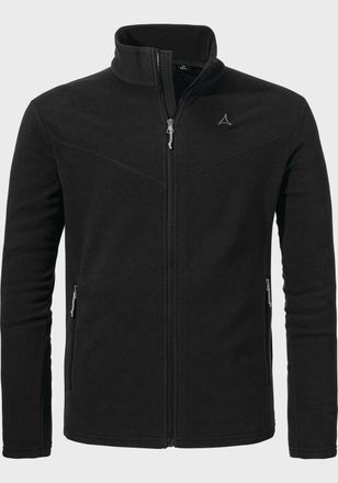 Sch&ouml;ffel Fleecejacke SCH&Ouml;FFEL Fleece Jk Style Qutang MNS, Herren, Gr. 46, schwarz (9990, schwarz), Oberstoff: 100% Polyester, regular fit, hoch geschlossener A