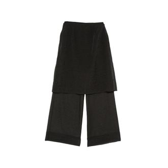 Viktoria Chan Cilla Layered Button-detail Trousers