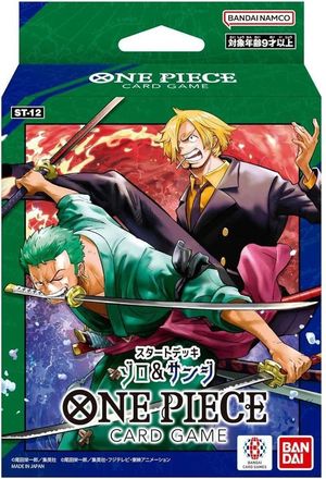 OnePiece Card JP Start Deck Zoro & Sanji OPC-TCG-ST-12-234190