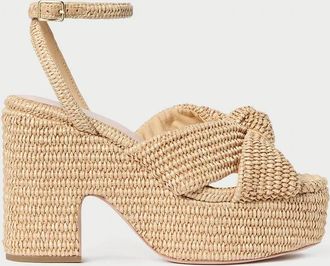 Loeffler Randall Womens Liza Platform Sandal In Natural
